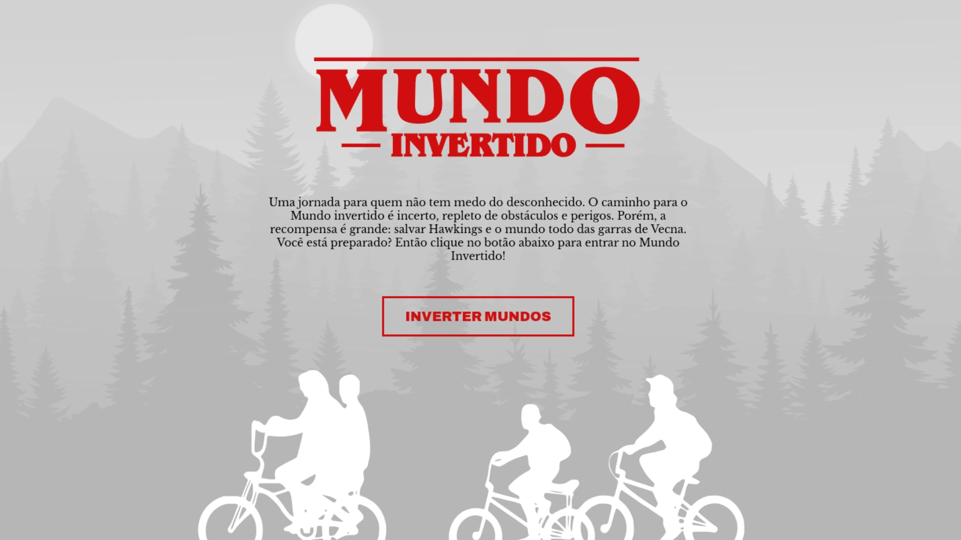 Screenshot do Projeto Mundo Invertido